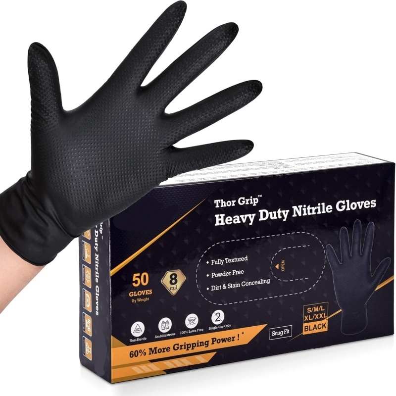 Guanti industriali monouso res - Nitrile Mechanic Glove recensione e prezzo