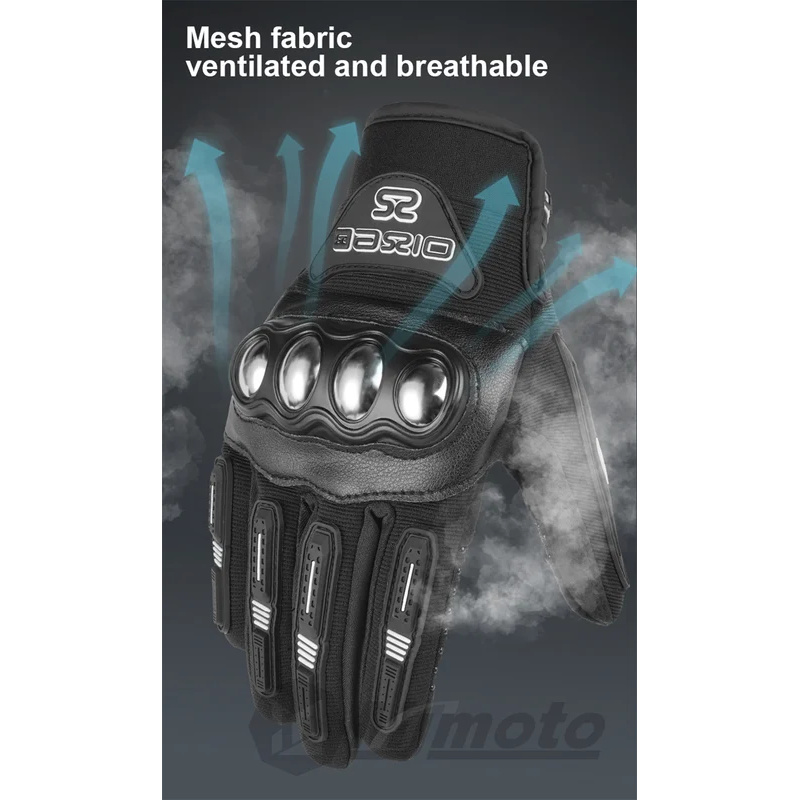 Guanti da Moto MX Traspiranti  - Motorcycle Glove Knuckle recensione e prezzo