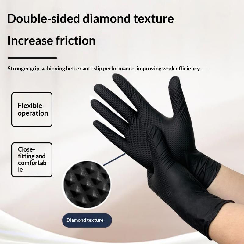 50 Pezzi Guanti Monouso in Nit - Nitrile Mechanic Glove recensione e prezzo